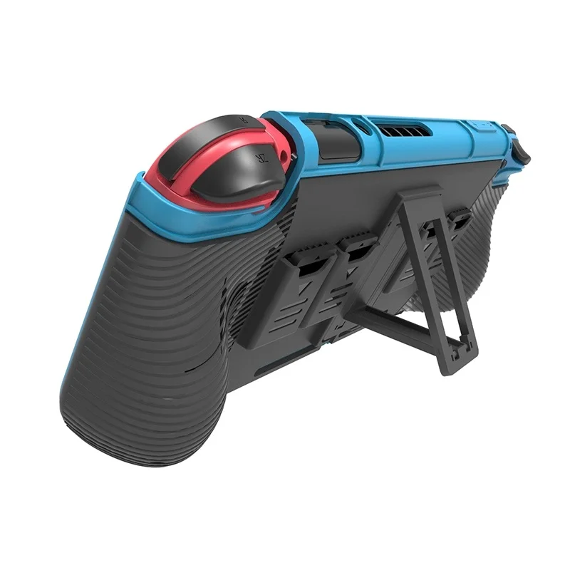 Capa Protetora Case Suporte Holder Em Tpu Para Nintendo Switch E Joy-con Capa Protetora Case Suporte Holder Em Tpu Para Nintendo Switch E Joy-con