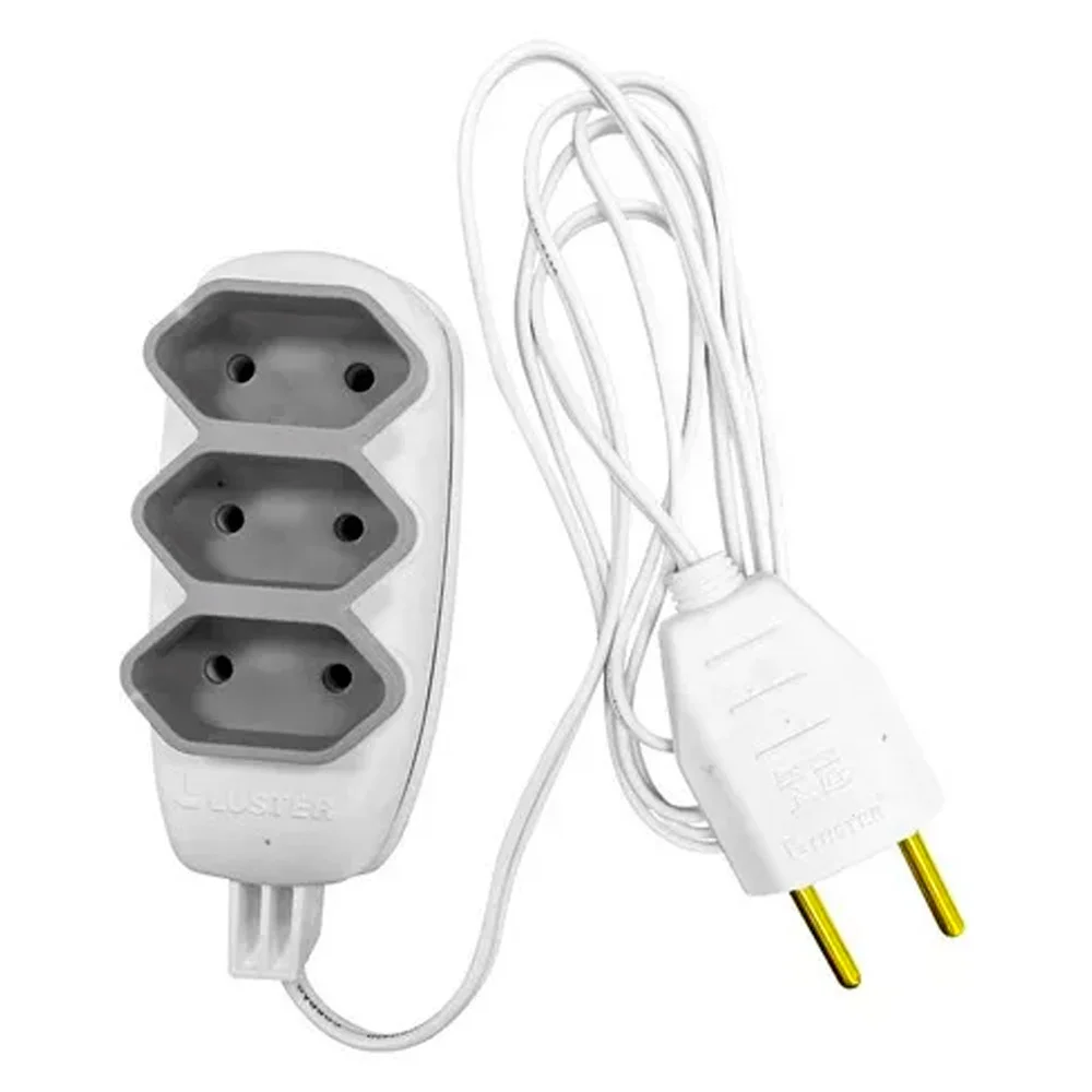 Extensão Tripla 3 Tomadas 1,5m 2167 Luster