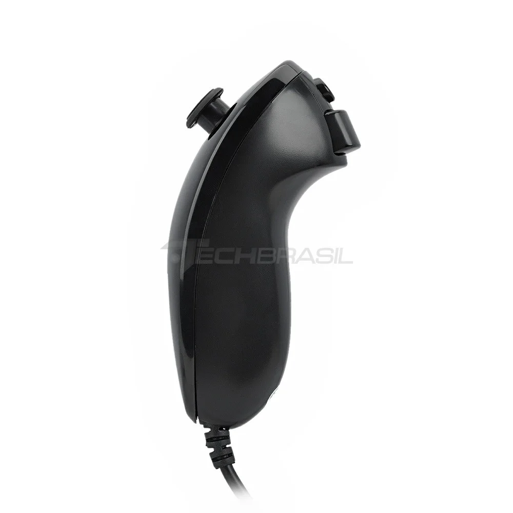 Controle Nunchuk Para Nintendo Wii E Nintendo Wii U Preto Controle Nunchuk Para Nintendo Wii E Nintendo Wii U Preto