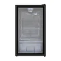 Frigobar Expositor Vertical HQ Vidro Duplo, 95 Litros, 127V, Preto - Hq-95fbpv