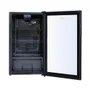 Frigobar Expositor Vertical HQ Vidro Duplo, 95 Litros, 127V, Preto - Hq-95fbpv