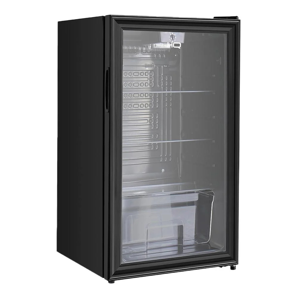 Frigobar Expositor Vertical HQ Vidro Duplo, 95 Litros, 127V, Preto - Hq-95fbpv Frigobar Expositor Vertical HQ Vidro Duplo, 95 Litros, 127V, Preto - Hq-95fbpv
