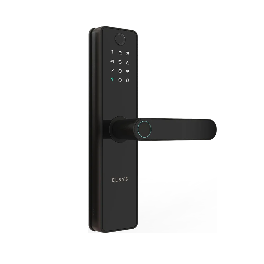 Fechadura Digital De Embutir Biometria Esf-de5100i Preta Fechadura Digital De Embutir Biometria Esf-de5100i Preta