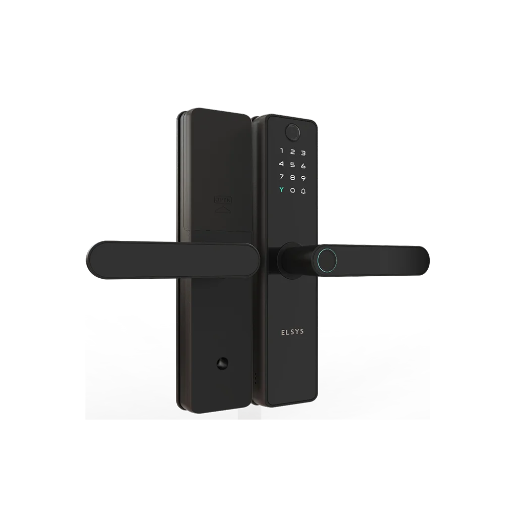 Fechadura Digital De Embutir Biometria Esf-de5100i Preta Fechadura Digital De Embutir Biometria Esf-de5100i Preta