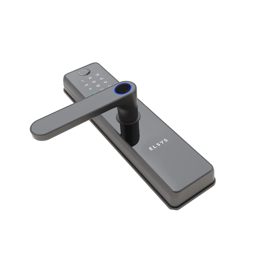 Fechadura Digital De Embutir Biometria Esf-de5100i Preta Fechadura Digital De Embutir Biometria Esf-de5100i Preta