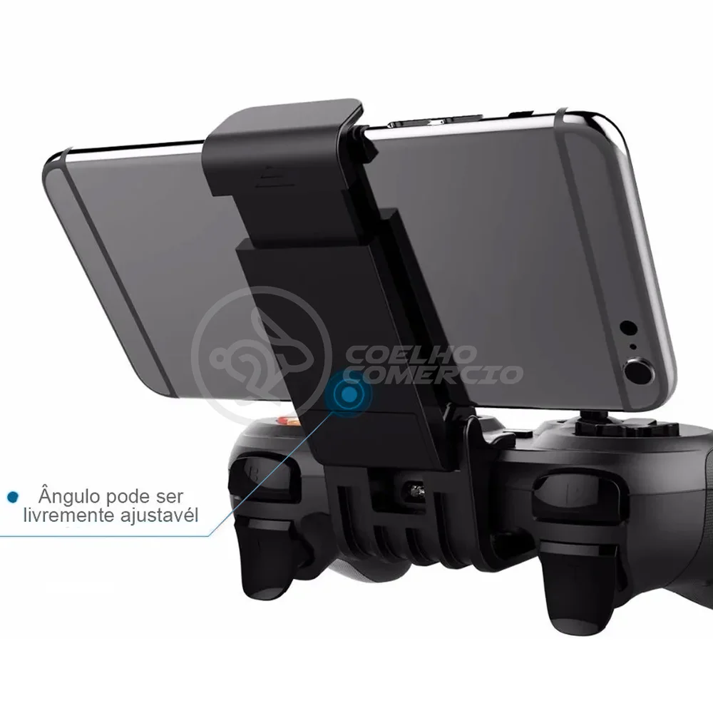 Controle Game Joystick Jogar Celular WINDOWS PC Gamepad Bluetooth Android Pg-9078 Free Fire