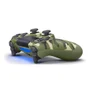 Controle Para Ps4 Dualshock 4 Joystick Sem Fio Bluetooth - Camuflado Verde