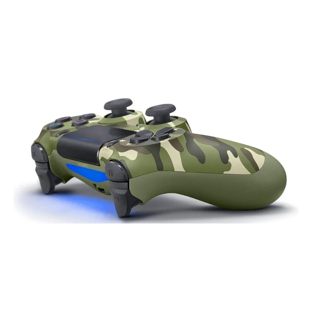 Controle Para Ps4 Dualshock 4 Joystick Sem Fio Bluetooth - Camuflado Verde