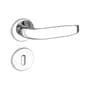 Fechadura Pratika Interna 40mm Roseta 527 M106 Inox Polido Cr Haga