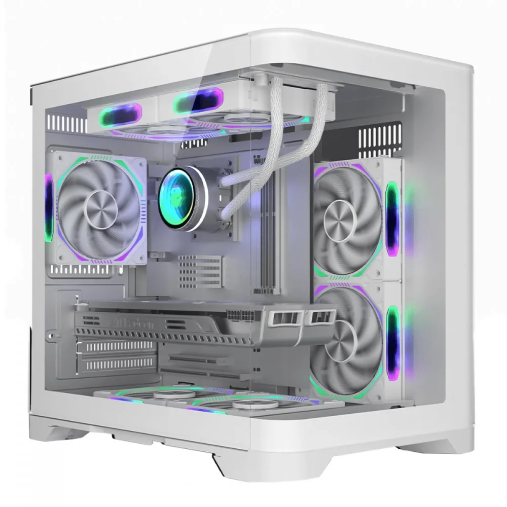 PC Gamer Completo Ryzen 5 5500, Rx 6600, 16gb Ddr4, SSD Nvme 500gb, 600w 80 Plus, PCcrv32-e - view 2