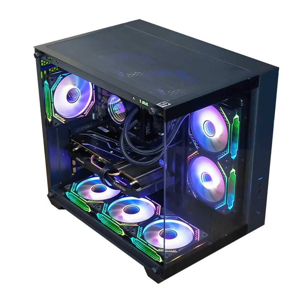 PC Gamer Completo Ryzen 5 5500, Rx 6600, 16gb Ddr4, SSD 480GB, 600w 80 Plus, Kmhh007-e - view 3