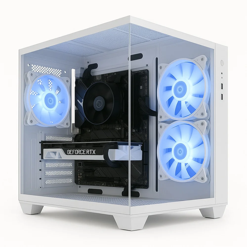 白ゲーミングPC RTX2070/Ryzen5 5500/16GB KaBuM Aperte o K e evolua em Tecnologia e Games