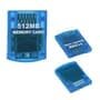 Memory Card 4 In 1 Para Nintendo Gamecube / Wii - 512mb (8192 Blocos)