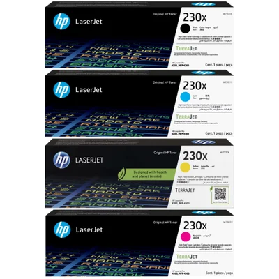 4 Toner W2150x W2151x W2152x W2153x W2300x 230x Pro 4203dw Pro 4303fdw 4203 4303
