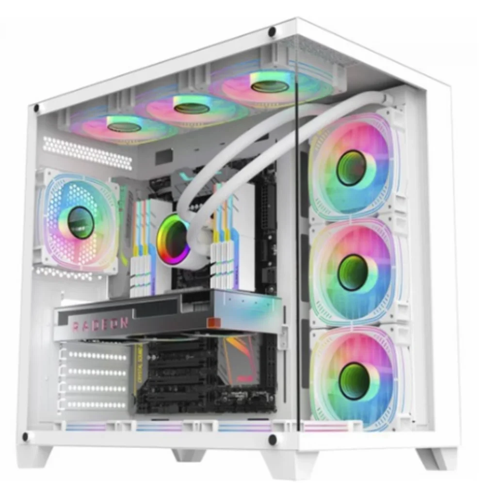 PC Gamer Aquário Full White Intel I5 14600KF, RTX 5060, 32gb DDR5, Nvme 1TB - Balão.info