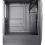Gabinete Gamer K-mex Warlock Cg-a1d4 LED RGB E Lateral Vidro Cor Preto