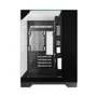 Gabinete Gamer K-mex Aquário Visão Infinita, Mini Tower, Vidro Temperado, Usb 3.2, Preto - Sem Fans