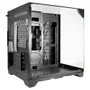 Gabinete Gamer K-mex Aquário Visão Infinita, Mini Tower, Vidro Temperado, Usb 3.2, Preto - Sem Fans