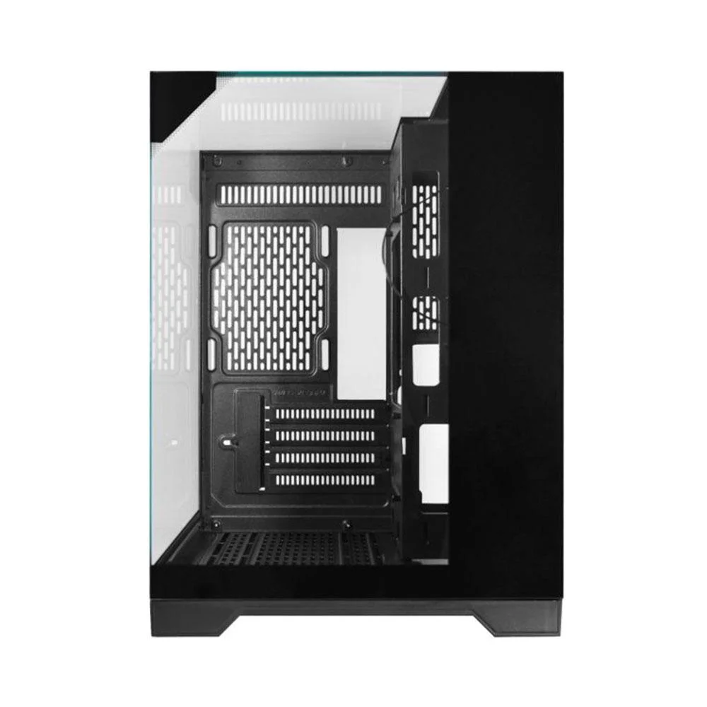 Gabinete Gamer K-mex Aquário Visão Infinita, Mini Tower, Vidro Temperado, Usb 3.2, Preto - Sem Fans