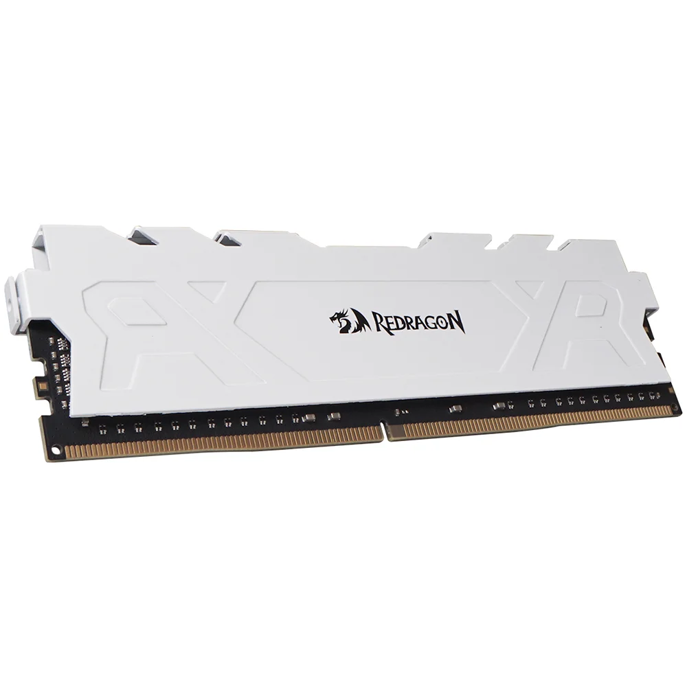 Memoria 8GB Ddr4 3200mhz Redragon Rage Branco Gm-711 Memoria 8GB Ddr4 3200mhz Redragon Rage Branco Gm-711