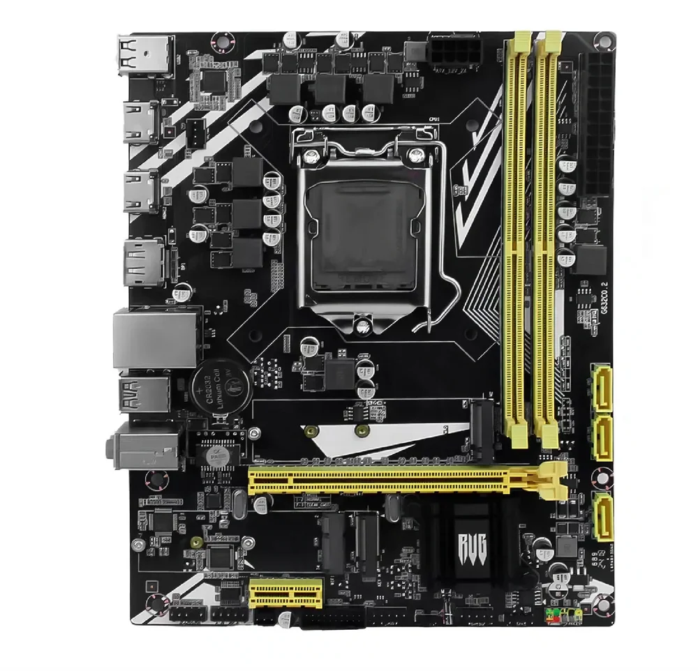 Placa Mae Sk1151 Ddr4 H310 Revenger Suporta 8° E 9° Gerações (ivy Bridge)