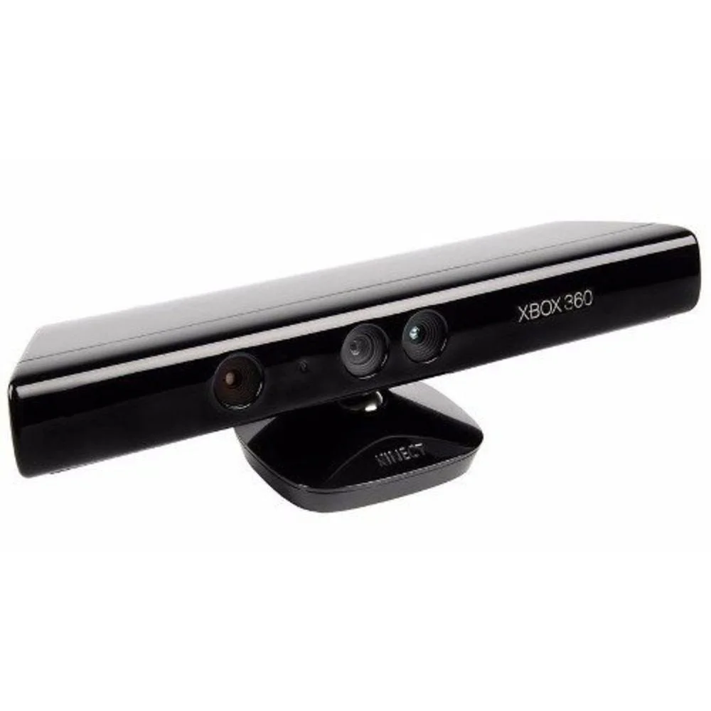 XBOX 360 Super Slim 250gb 2 Controles + Kinect + 5 Jogos Standard Preto