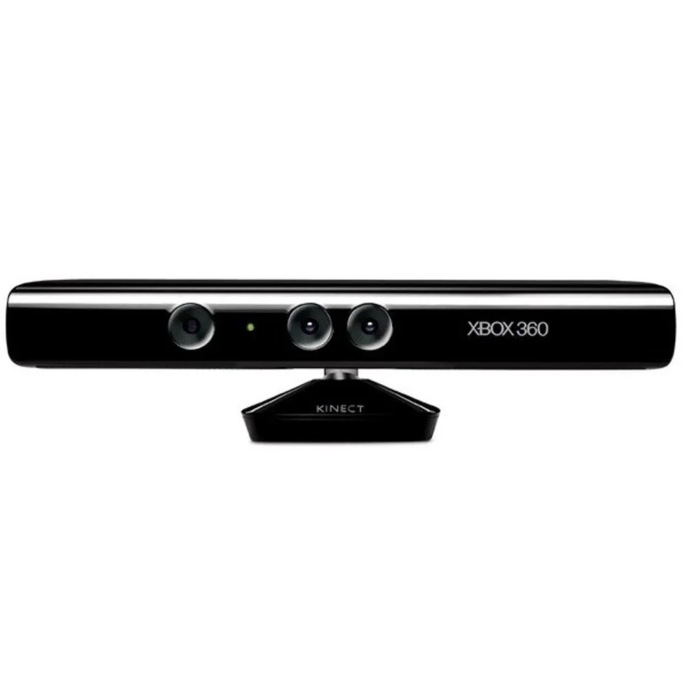 XBOX 360 Super Slim 250gb 2 Controles + Kinect + 5 Jogos Standard Preto