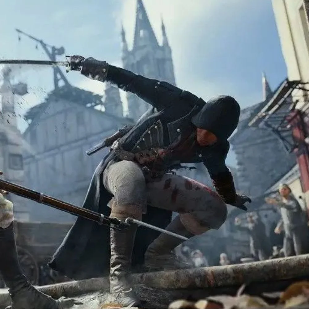 Assassins Creed Unity Ps4 Mídia Física Dublado Em Português Assassins Creed Unity Ps4 Mídia Física Dublado Em Português