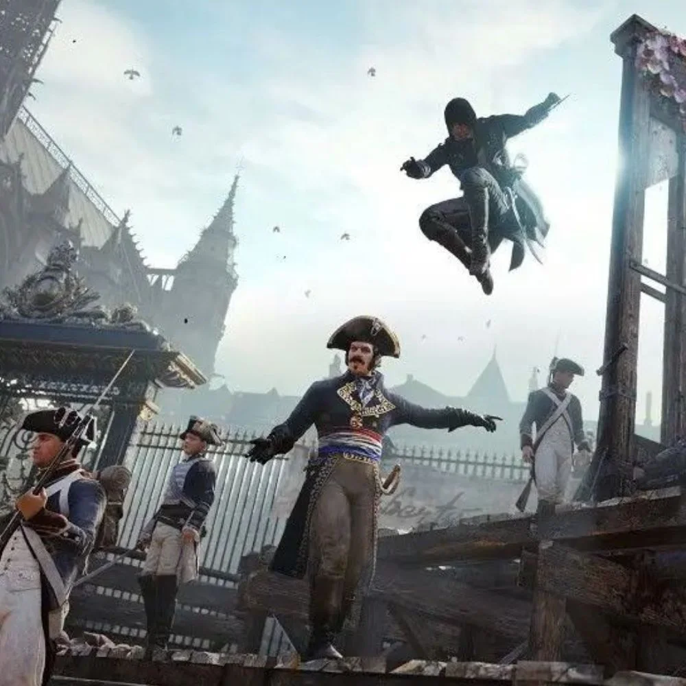 Assassins Creed Unity Ps4 Mídia Física Dublado Em Português Assassins Creed Unity Ps4 Mídia Física Dublado Em Português