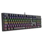 Teclado Mecanico Usb Gamer Rebel Rainbow Dust-proof Brown T-tgk328-br Preto