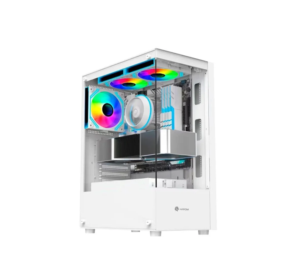 PC Gamer Branco White Balão.info Amd Ryzen 3 3200g, Memoria Ram 16gb Ddr4, SSD 480GB, Placa De Video 2gb