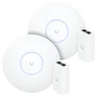 2 U6 Pro Ubiquiti Com 2 Fontes 48v 15w | 2 Roteadores Wifi 6 Access Point 5.3 Gbps + 2 Injetores Poe