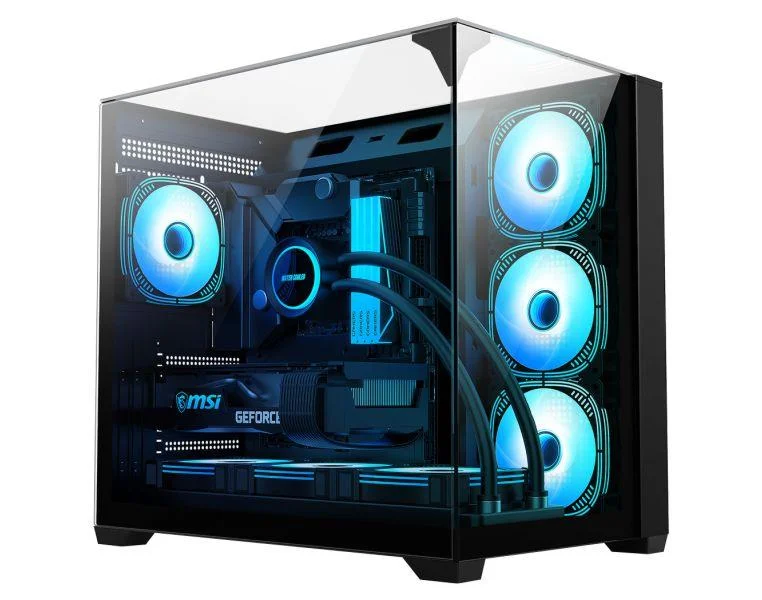 Gabinete Aquário K-mex Mega Shark Cg-01fd Sem Fonte Gabinete Aquário K-mex Mega Shark Cg-01fd Sem Fonte