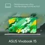 Notebook Asus Vivobook 15 M1502ya Amd Ryzen 7 5825u 8GB Ram 512gb SSD Linux Keepos 15,6" Fhd Cool Silver - Nj611