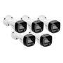 Kit 5 Câmeras Vhd 1220 B Full Color Full Hd 1080p Visão Noturna Colorida 20m Proteção Ip67 Intelbras