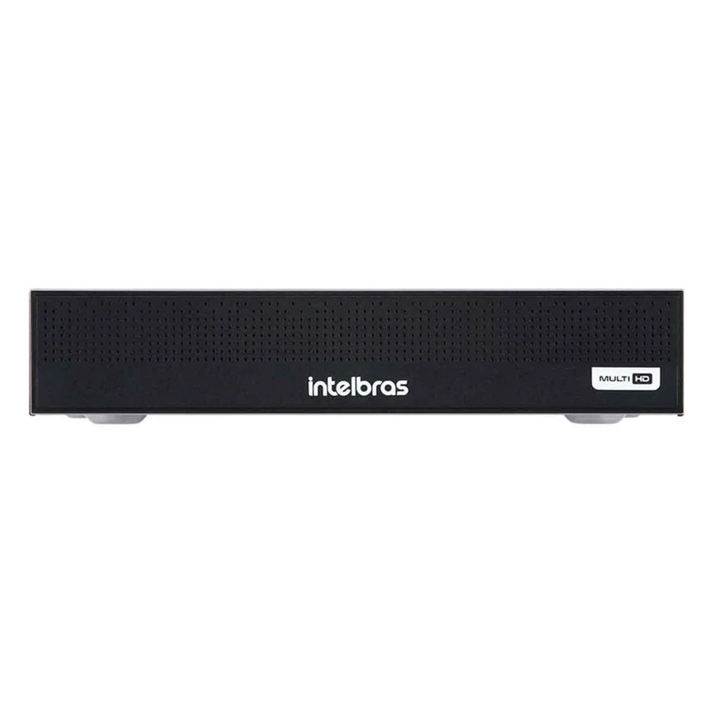 Kit 6 Câmeras Intelbras Vhc 1120 B Hd 720p Visão Noturna 20m + Dvr Digital De Vídeo Mhdx 1008-c