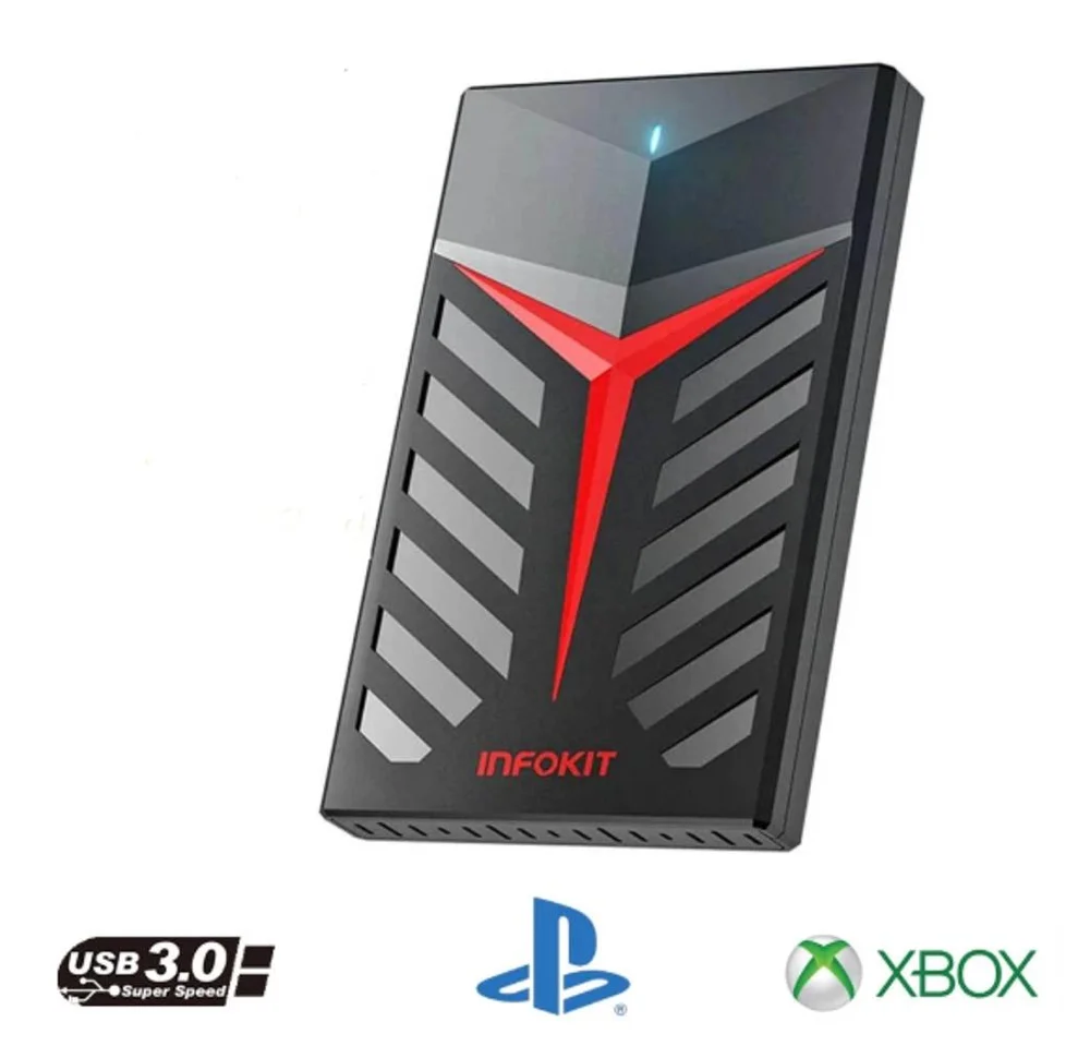Hd Externo Portatil 1TB Compativel Console Playstation 4 Ps4
