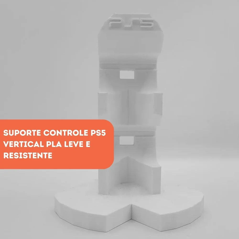 Suporte De Controle Ps5 Vertical - Preto Suporte De Controle Ps5 Vertical - Preto