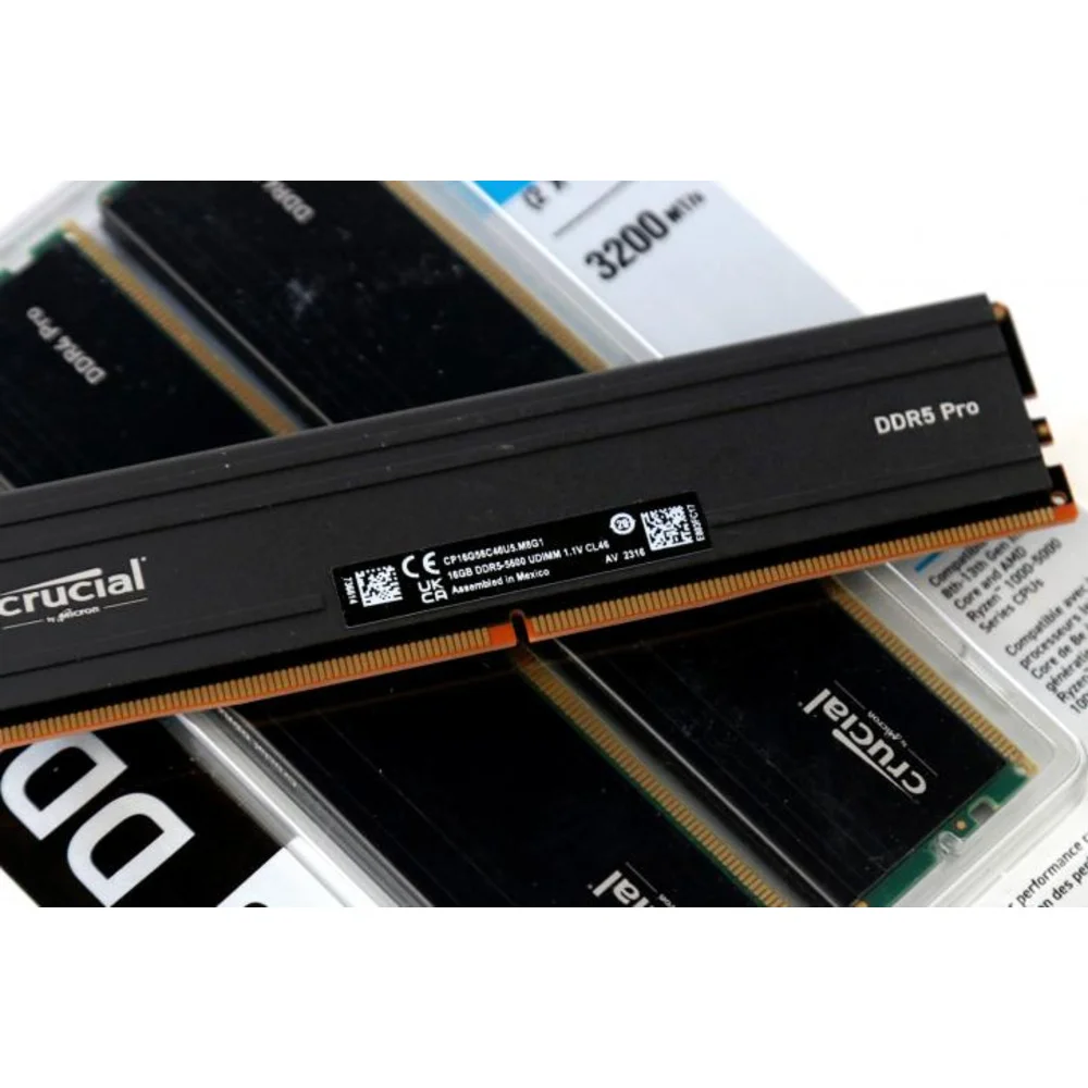 未開封　Crucial Pro 128GB キット (2x64GB) DDR5 Produtos com até 15 OFF no PIX KaBuM
