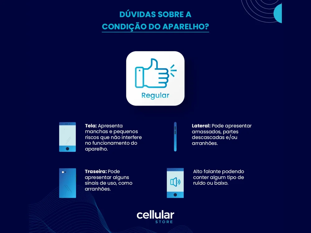 Usado: Samsung A13 128 Gb Preto - Regular