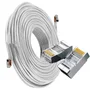Cabo De Rede Cftv Blindado Ftp Gigabit Crimpado Pronto 50m