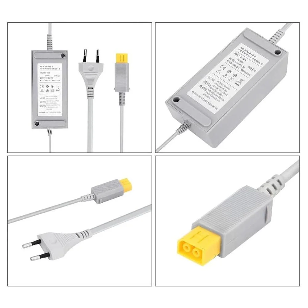 Fonte De Alimentação Bivolt 110 /220v Compatível Com Nintendo Wii U Fonte De Alimentação Bivolt 110 /220v Compatível Com Nintendo Wii U