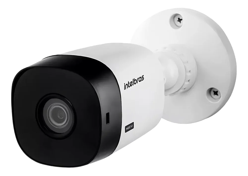 Kit Cftv 2 Câmeras Intelbras 1120b Hd Dvr De 04 Canais Alta Performance Acompanha Hd 500gb No Dvr