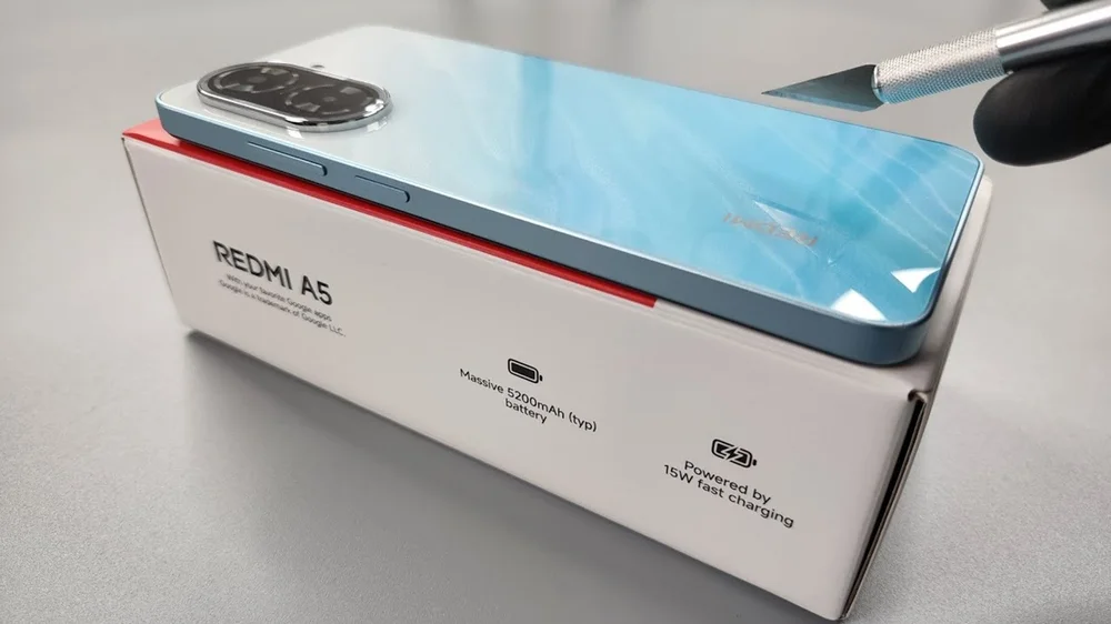 Smartphone Xiaomi Redmi A5 Dual Sim De 128GB 4gb Ram De 6.88" 32mp 8mp - Ocean Blue (global)