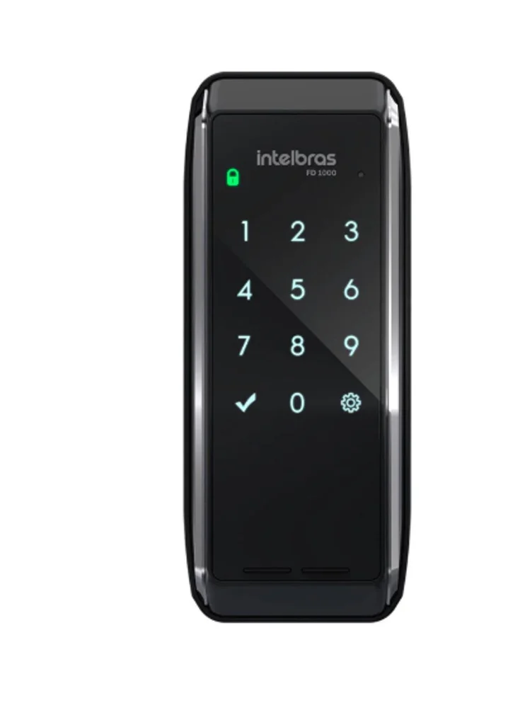 Fechadura Eletrônica Digital Touch Screen Fd 1000 Intelbras Fechadura Eletrônica Digital Touch Screen Fd 1000 Intelbras