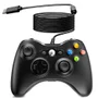 Controle Usb Com Fio Para XBOX 360 Computador Notebook - Preto