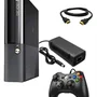 Console 360  120GB Standard Cor Matte Black + 1 Controle Com Fio