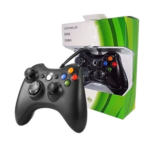 Console 360 120GB Standard Cor Matte Black + 1 Controle Com Fio Console 360 120GB Standard Cor Matte Black + 1 Controle Com Fio