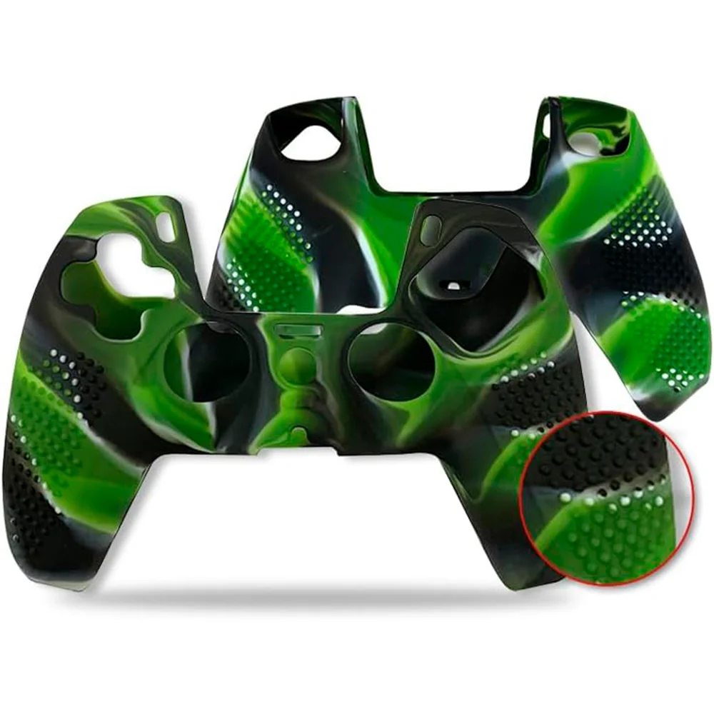 Capa Para Controle De Ps5, Capa De Silicone Hikfly Para Controle Sony Playstation5, Capa Protetora De Películas, Kits De Videogame