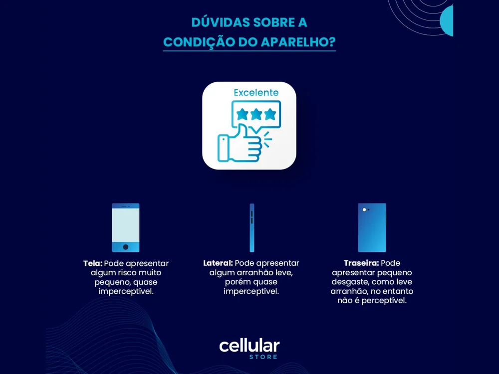 Usado: Iphone 13 Pro 128 Gb Ouro - Excelente